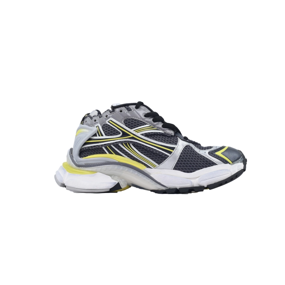 Balenciaga Runner Sneaker Grey Black Yellow 772767 W3RMU 1279