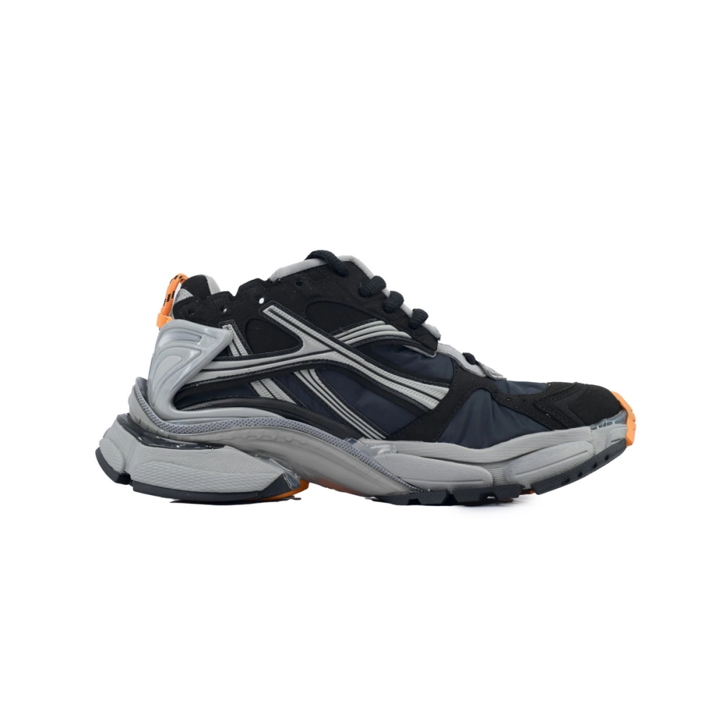 Balenciaga Runner Sneaker Black Fluo Orange 772774 W3RNY 1878