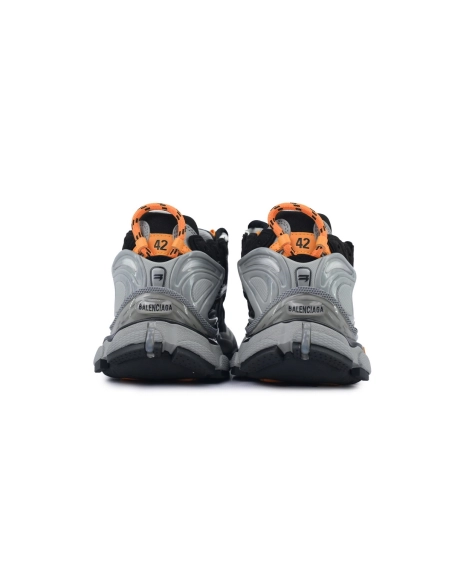 Balenciaga Runner Sneaker Black Fluo Orange 772774 W3RNY 1878