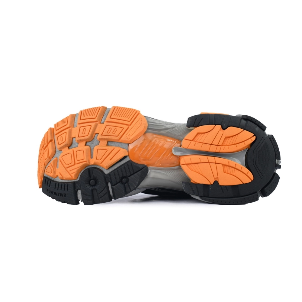 Balenciaga Runner Sneaker Black Fluo Orange 772774 W3RNY 1878