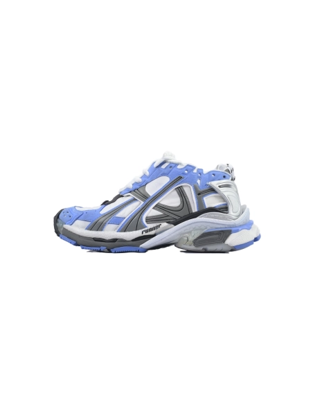 Balenciaga Runner Sneaker Worn Out Blue Grey 772774 W3RNY 4912