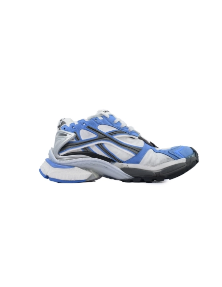 Balenciaga Runner Sneaker Worn Out Blue Grey 772774 W3RNY 4912