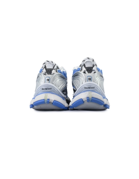 Balenciaga Runner Sneaker Worn Out Blue Grey 772774 W3RNY 4912
