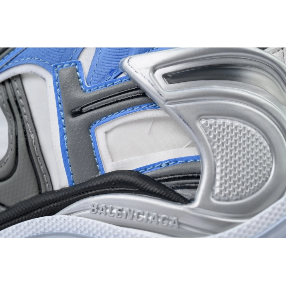 Balenciaga Runner Sneaker Worn Out Blue Grey 772774 W3RNY 4912