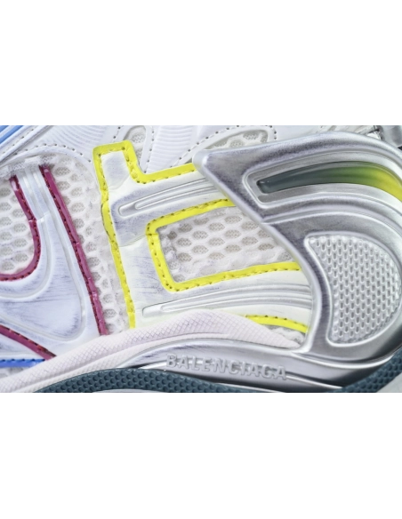 Balenciaga Runner Sneaker White Purple Blue 772767 W3RMU 9547