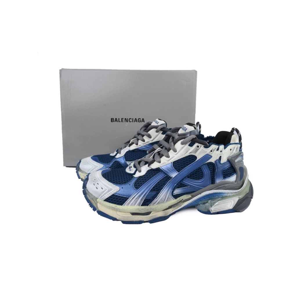 Balenciaga Runner Sneaker Gradient-Beige Navy 772774 WRUNG 2410