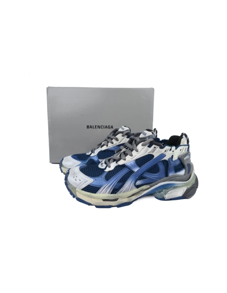 Balenciaga Runner Sneaker Gradient-Beige Navy 772774 WRUNG 2410