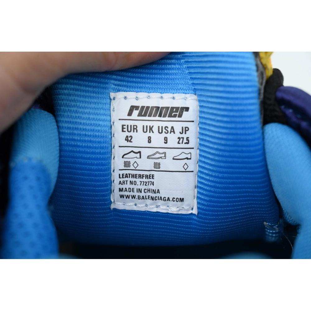 Balenciaga Runner Silver Gray 772774 W3RMU 1474