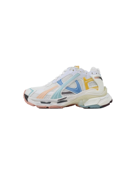Balenciaga Runner Sneaker White Blue Yellow&39;