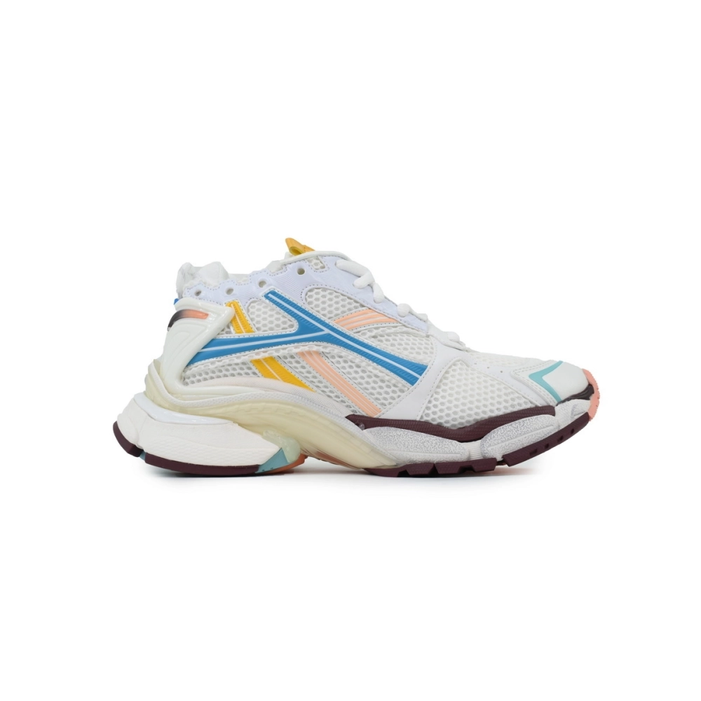 Balenciaga Runner Sneaker White Blue Yellow&39;