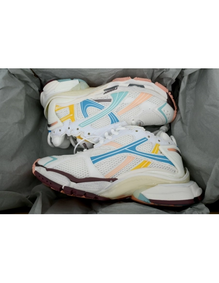 Balenciaga Runner Sneaker White Blue Yellow&39;