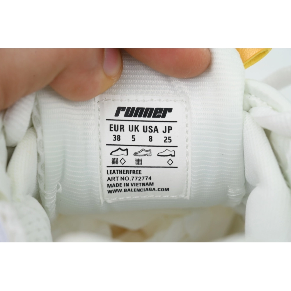 Balenciaga Runner Sneaker White Blue Yellow&39;