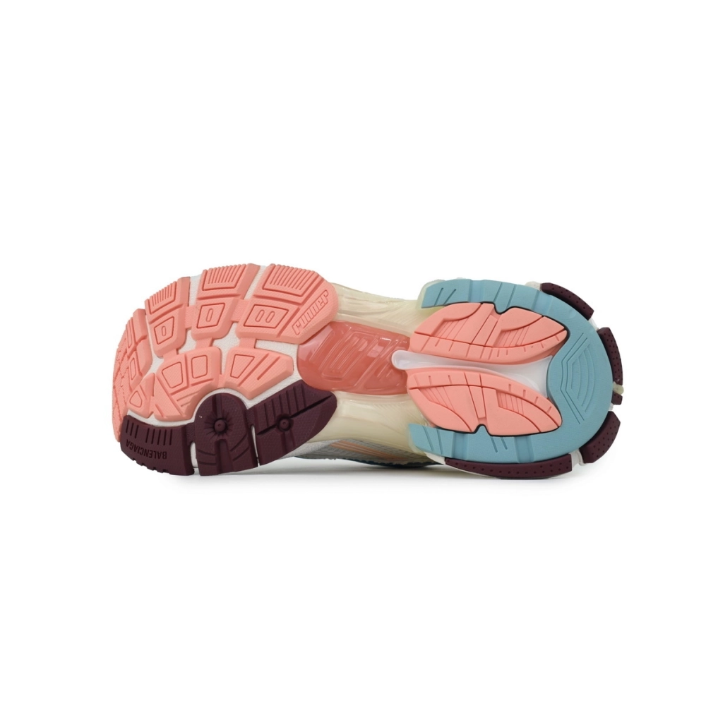 Balenciaga Runner Sneaker White Blue Yellow&39;