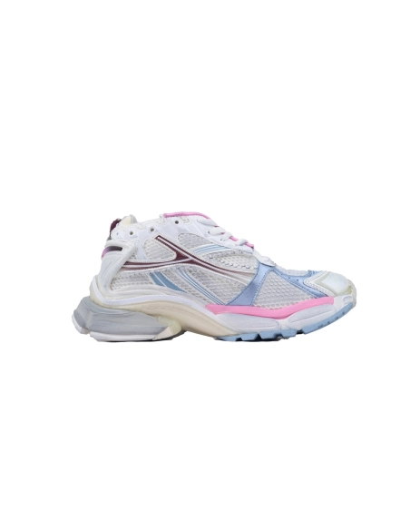 Balenciaga Runner Sneaker White Blue Pink 772767 WRUNG 3120