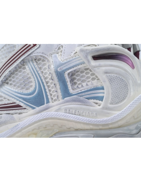Balenciaga Runner Sneaker White Blue Pink 772767 WRUNG 3120