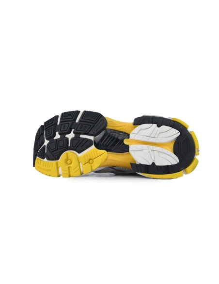 Balenciaga Runner Sneaker White Yellow 772767 W3RNY 9170