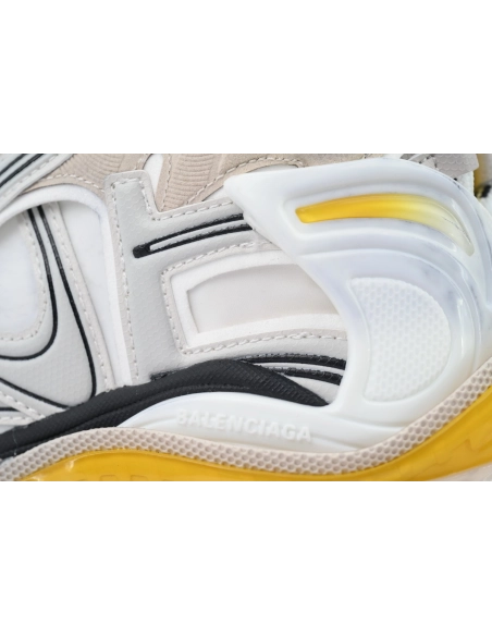 Balenciaga Runner Sneaker White Yellow 772767 W3RNY 9170