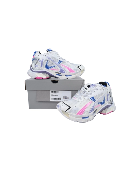 Balenciaga Runner Sneaker Purple Blue Powder 772767 W3RNY 6120