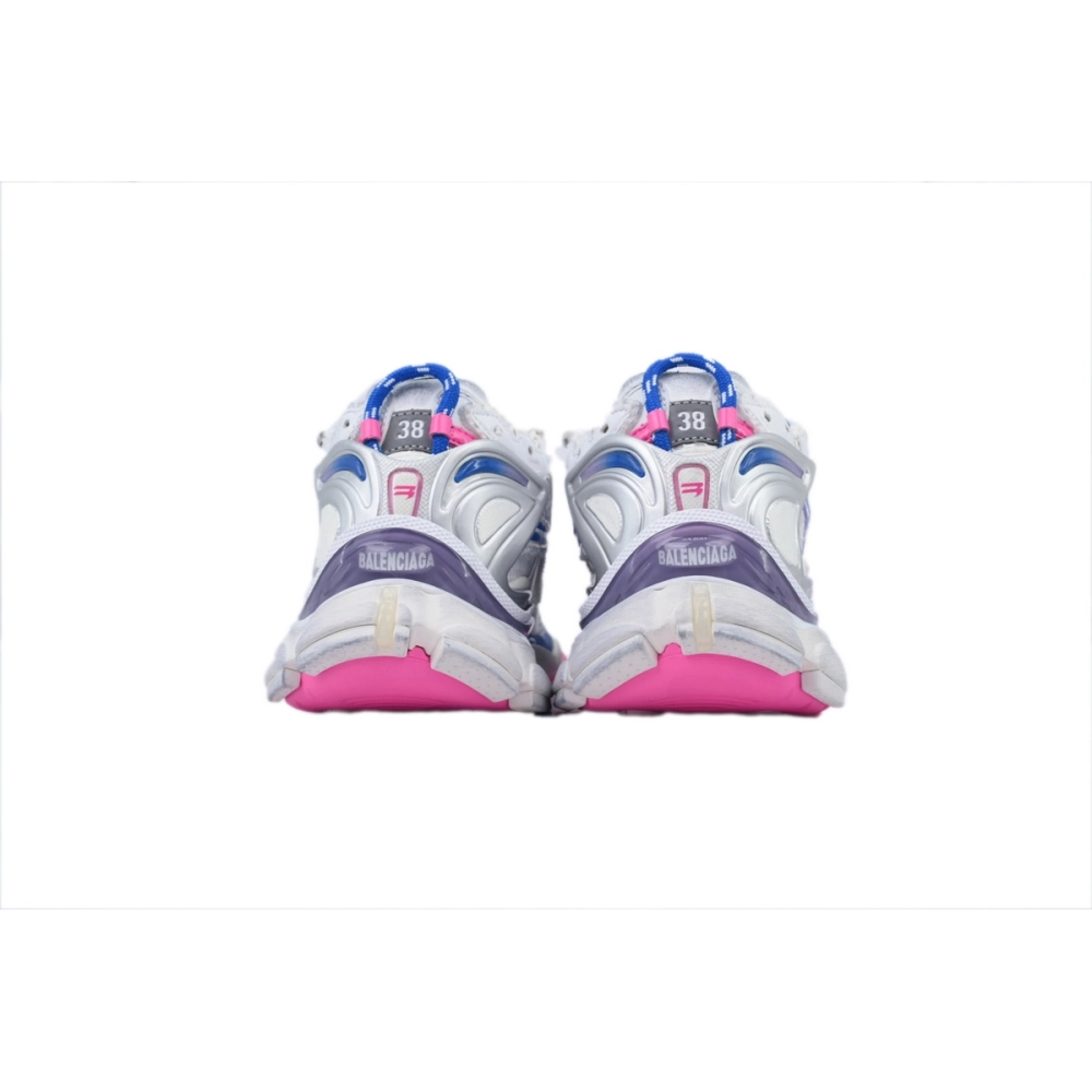Balenciaga Runner Sneaker Purple Blue Powder 772767 W3RNY 6120