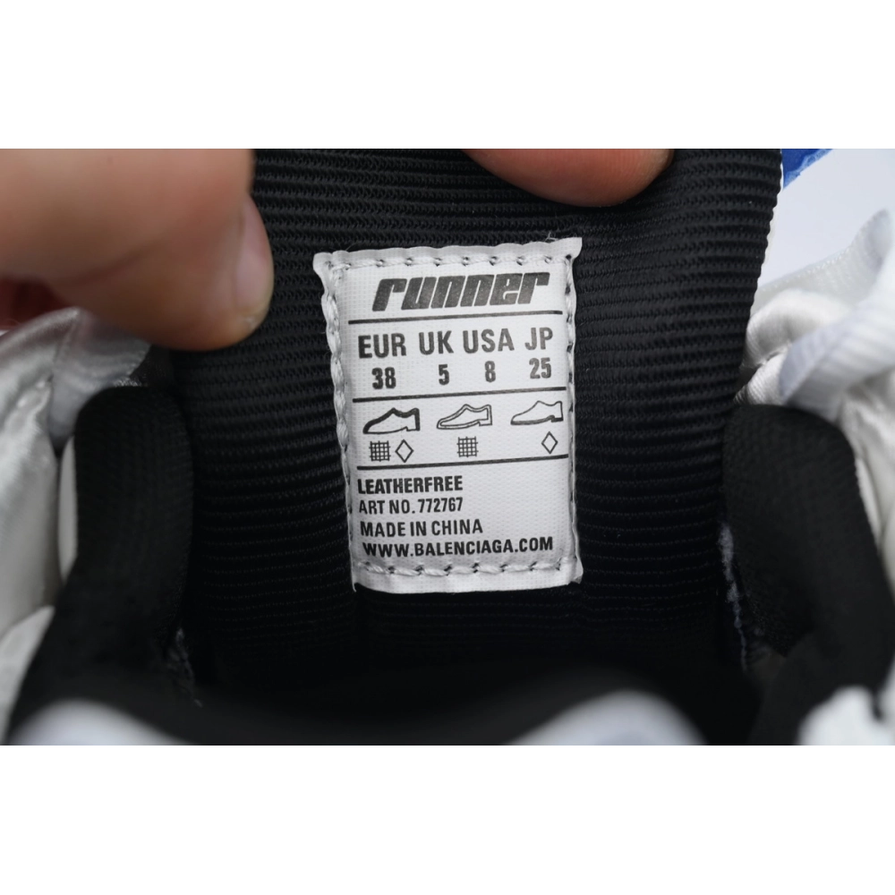 Balenciaga Runner Sneaker Purple Blue Powder 772767 W3RNY 6120