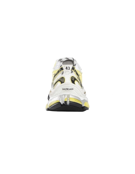 Balenciaga Runner Sneaker White Yellow 779066W3RXP9710