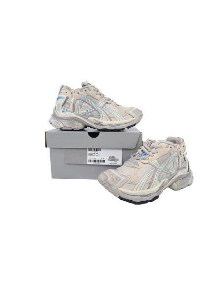 Balenciaga Runner Sneaker Brown Blue 772767 W3RNY 2240