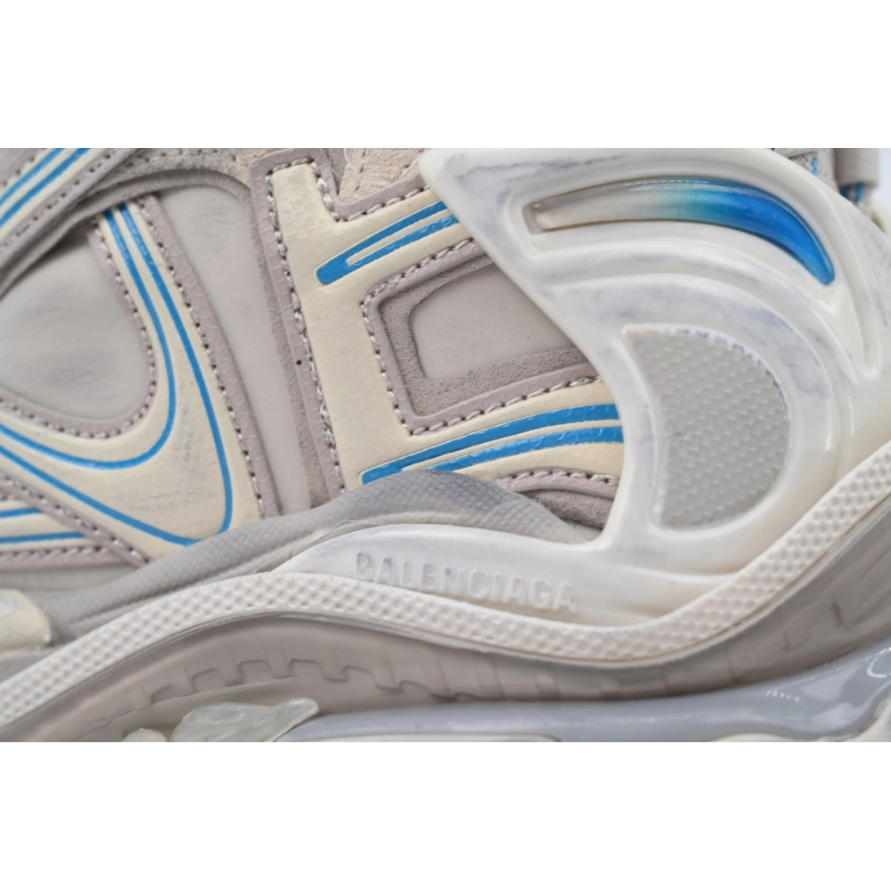 Balenciaga Runner Sneaker Brown Blue 772767 W3RNY 2240