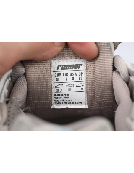 Balenciaga Runner Sneaker Brown Blue 772767 W3RNY 2240