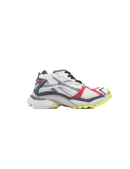 Balenciaga Runner Sneaker White Red And Gray Black 772767 W3RNY 0509