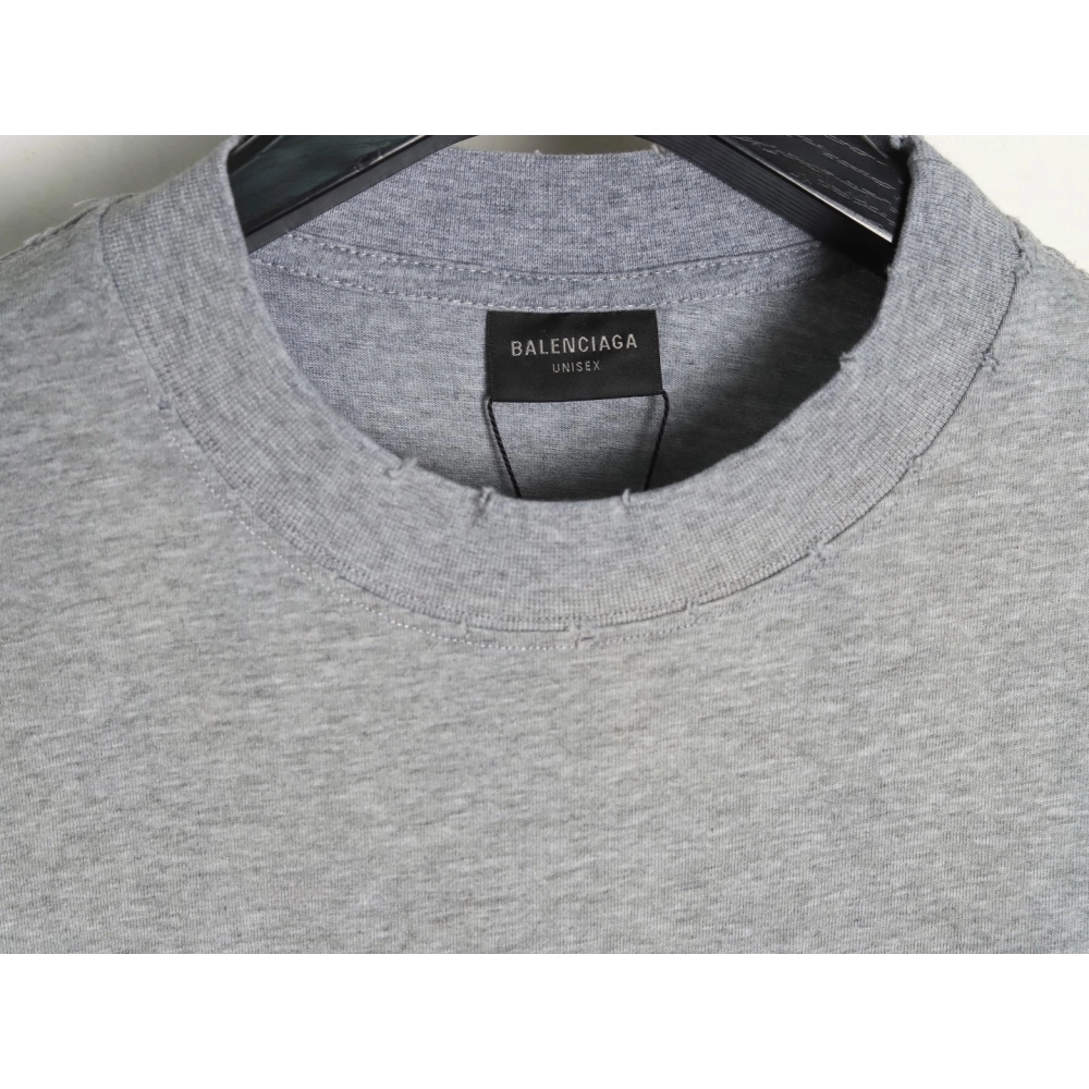Balenciaga Grey Masking Tape Short-Sleeve T-Shirt,Balenciaga