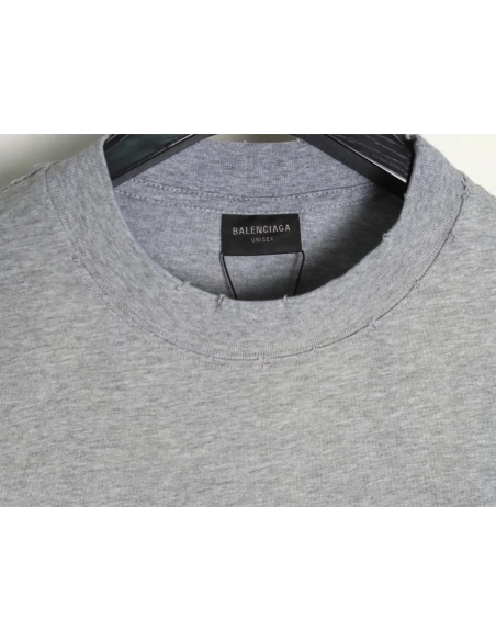 Balenciaga Grey Masking Tape Short-Sleeve T-Shirt,Balenciaga