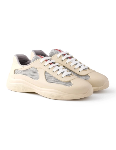 Prada Americas Cup sneakers Raw White,Dior Slides