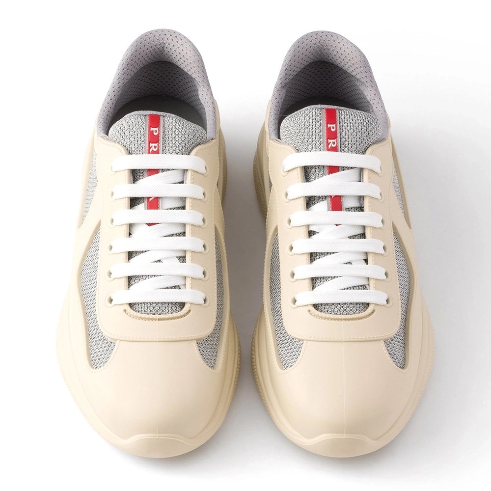 Prada Americas Cup sneakers Raw White,Dior Slides