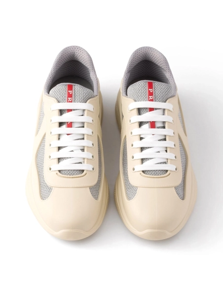 Prada Americas Cup sneakers Raw White,Dior Slides