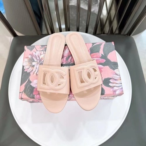 Dolce Gabbana Calfskin slides with DG logo,Dolce Gabbana Shoes