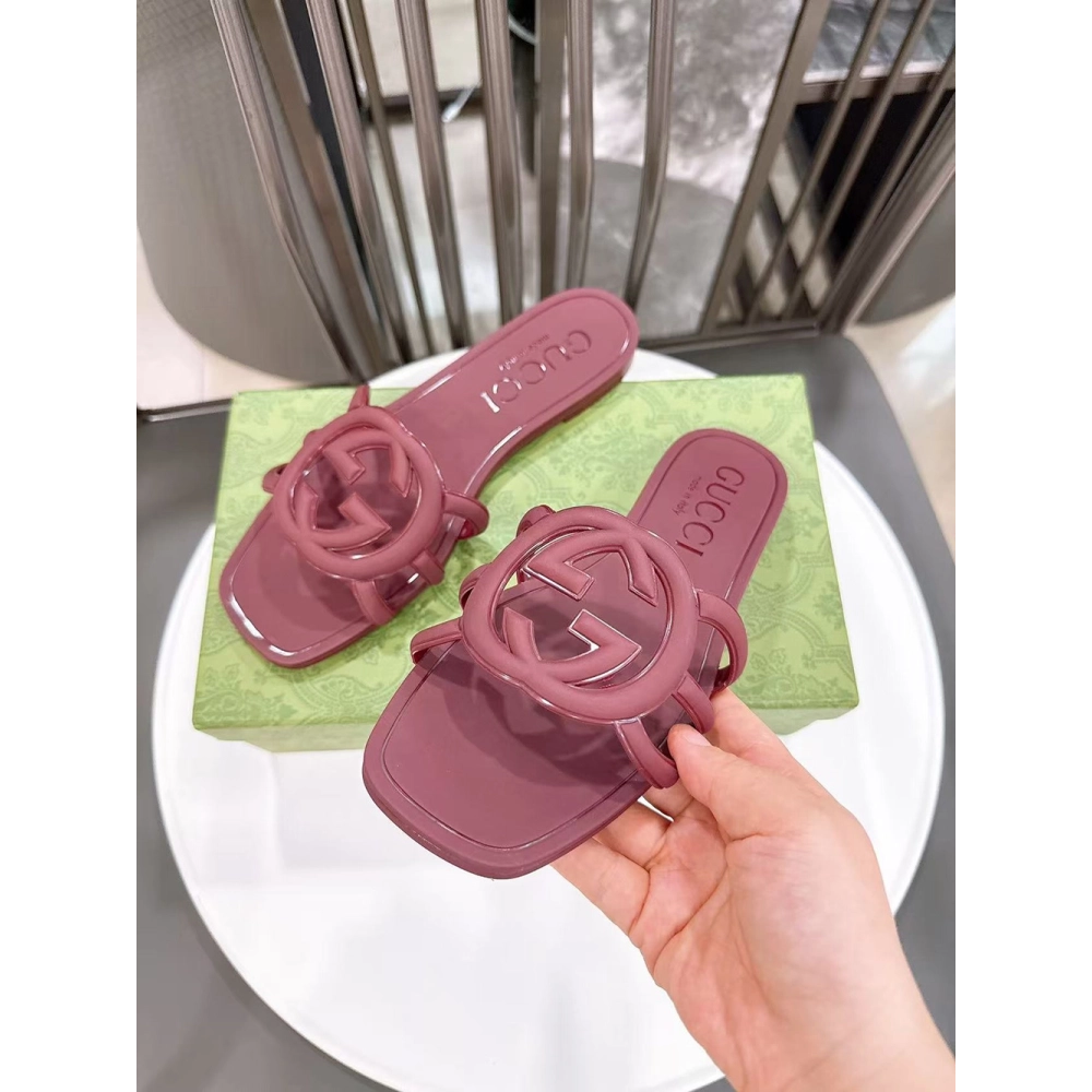 Gucci Interlocking G slide sandal,Gucci Slides