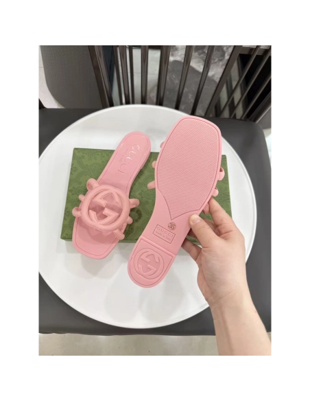 Gucci Interlocking G slide sandal,Gucci Slides