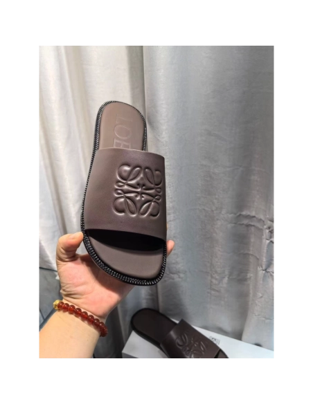 Loewe Flex Anagram slide in soft calfskin,LOEWE SNEAKERS