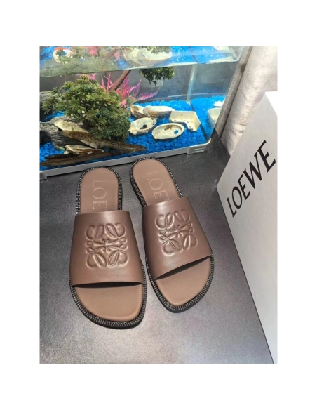 Loewe Flex Anagram slide in soft calfskin,LOEWE SNEAKERS