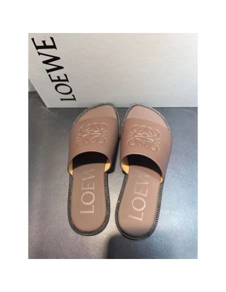 Loewe Flex Anagram slide in soft calfskin,LOEWE SNEAKERS
