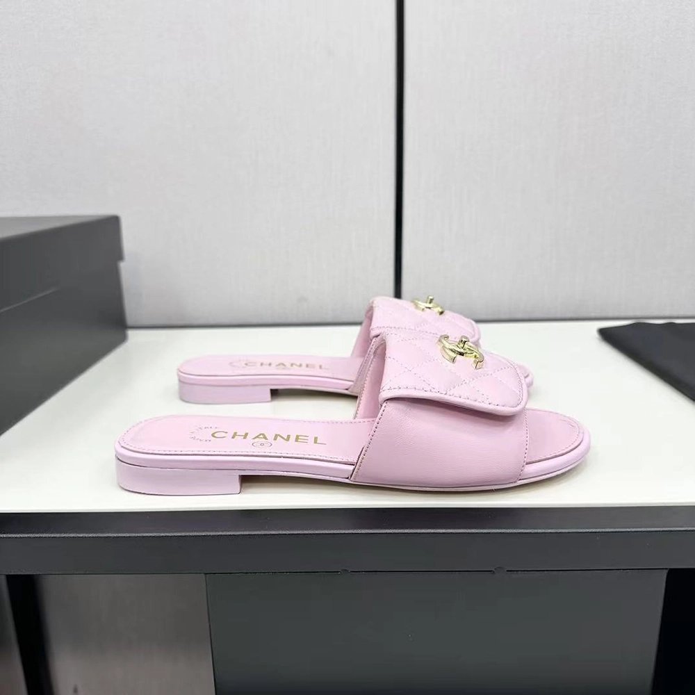 Chanel CC Turn Lock Sandals,CHANEL SNEAKERS