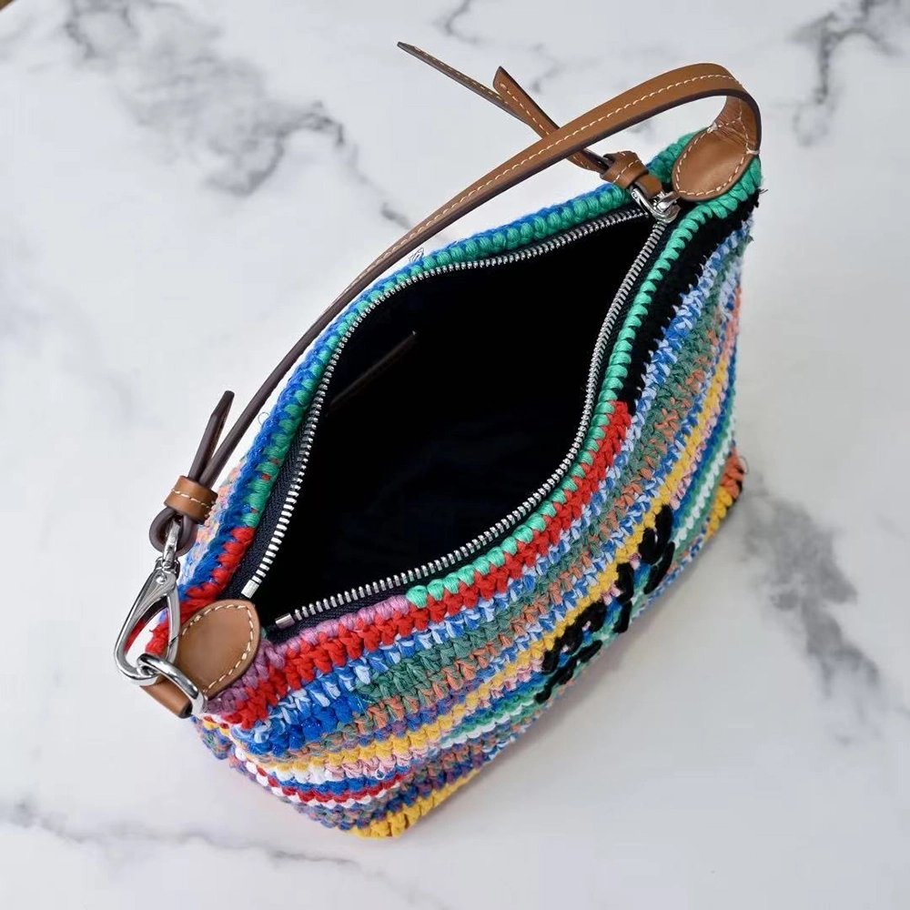 Miu Miu Crochet pouch Bags 5NE841 14X18.5X10cm,Miu Miu Bags
