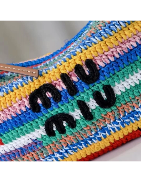 Miu Miu Crochet pouch Bags 5NE841 14X18.5X10cm,Miu Miu Bags