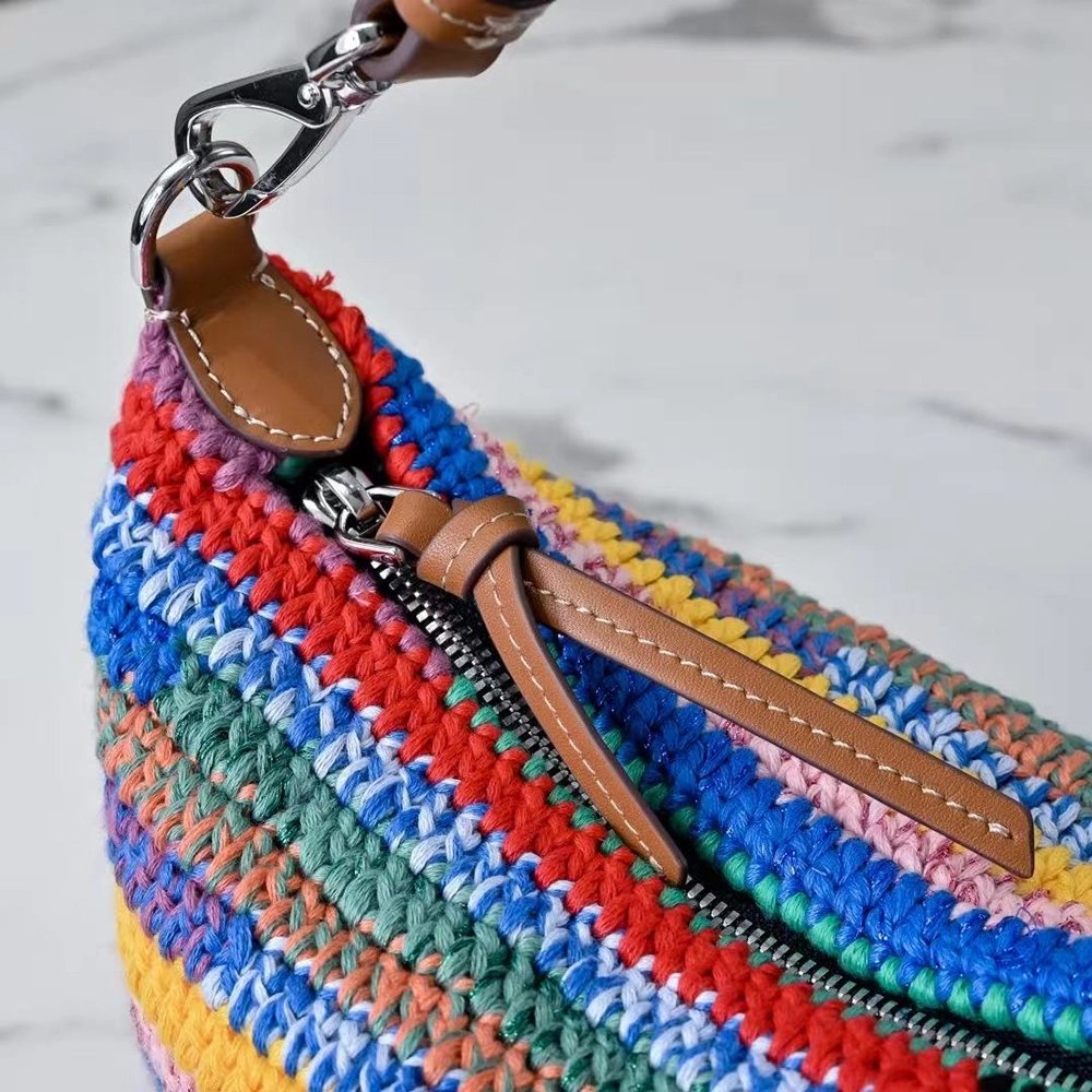Miu Miu Crochet pouch Bags 5NE841 14X18.5X10cm,Miu Miu Bags
