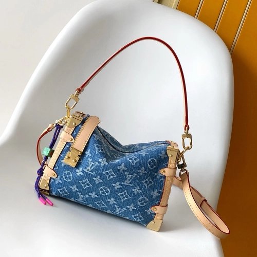 Louis Vuitton Side Trunk MM Bags M27450 23.5X16X8.5cm,Louis Vuitton Bags