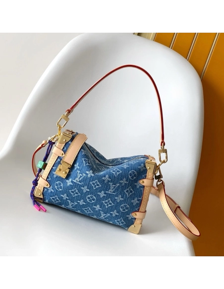 Louis Vuitton Side Trunk MM Bags M27450 23.5X16X8.5cm,Louis Vuitton Bags