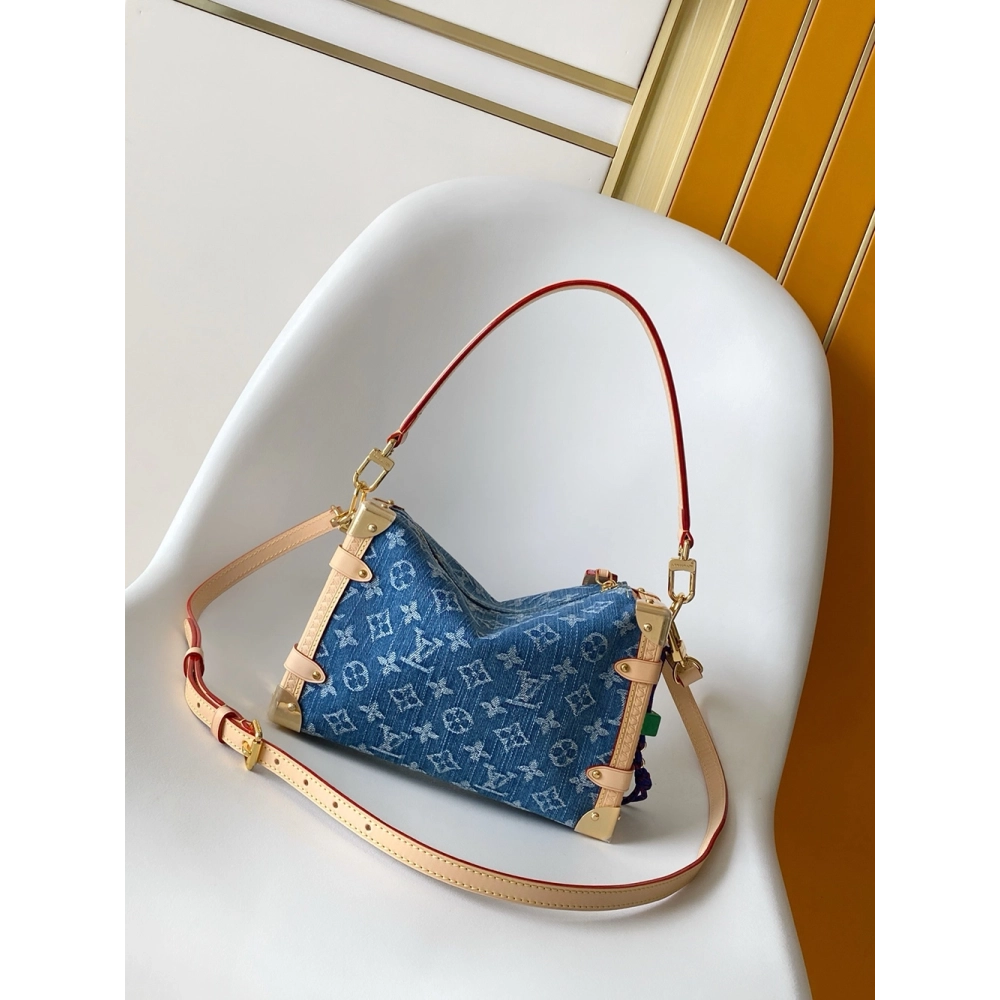 Louis Vuitton Side Trunk MM Bags M27450 23.5X16X8.5cm,Louis Vuitton Bags