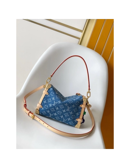 Louis Vuitton Side Trunk MM Bags M27450 23.5X16X8.5cm,Louis Vuitton Bags