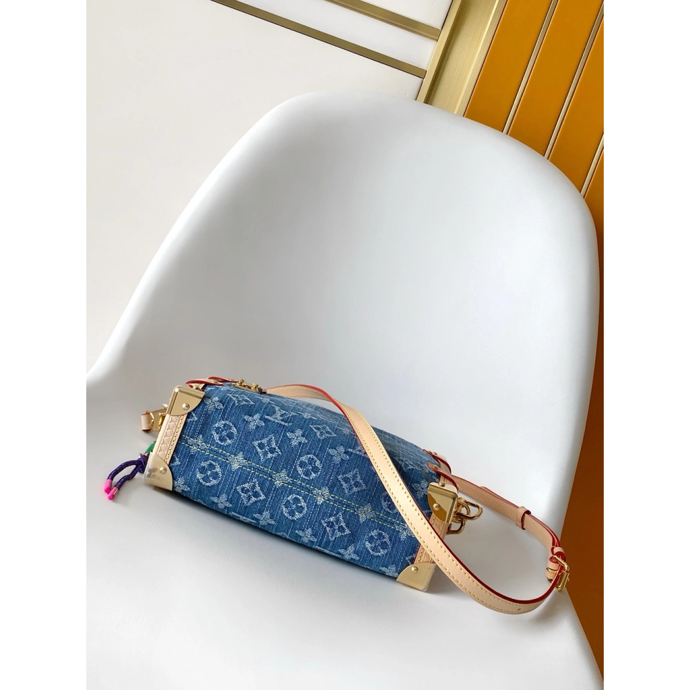 Louis Vuitton Side Trunk MM Bags M27450 23.5X16X8.5cm,Louis Vuitton Bags