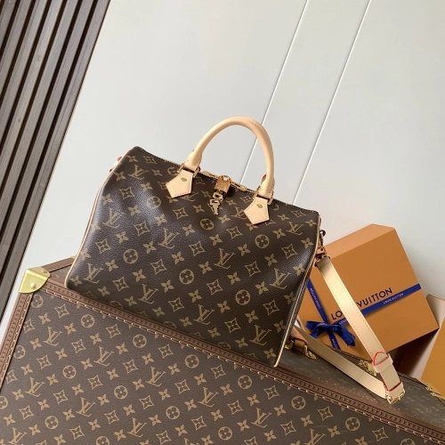Louis Vuitton Speedy Bandouli¨¨re 30 HandBags M46980 30X21X17cm,Louis Vuitton Bags